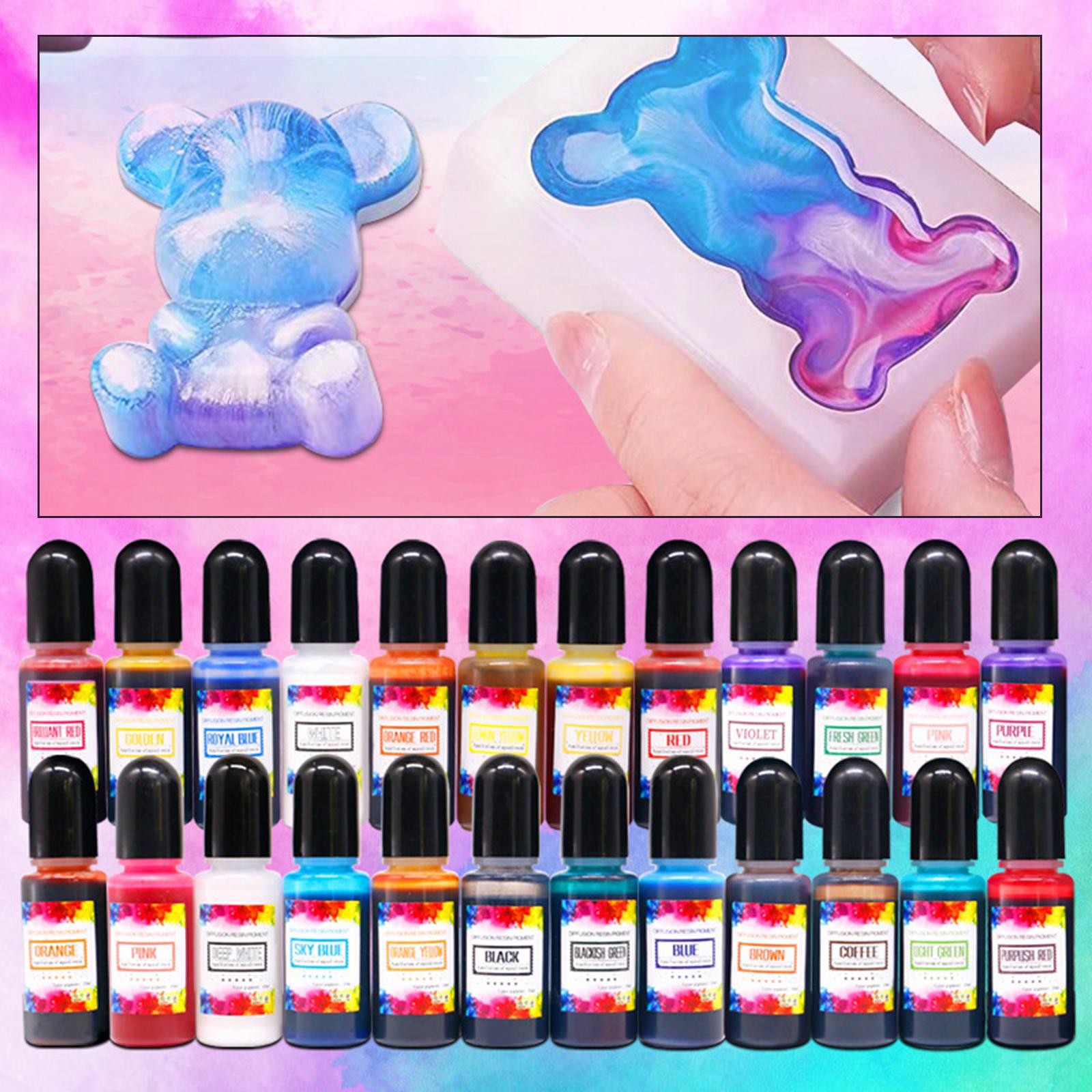 24Pcs Alcohol Inks Epoxy Resin - Resin Dye Alcohol incelemesi ve fiyatı
