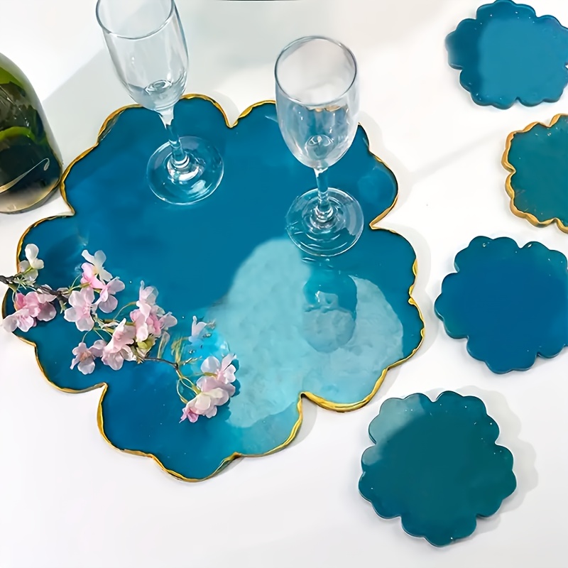5pcs Mirror Large Flower Small - Flower Preservation Resin incelemesi ve fiyatı