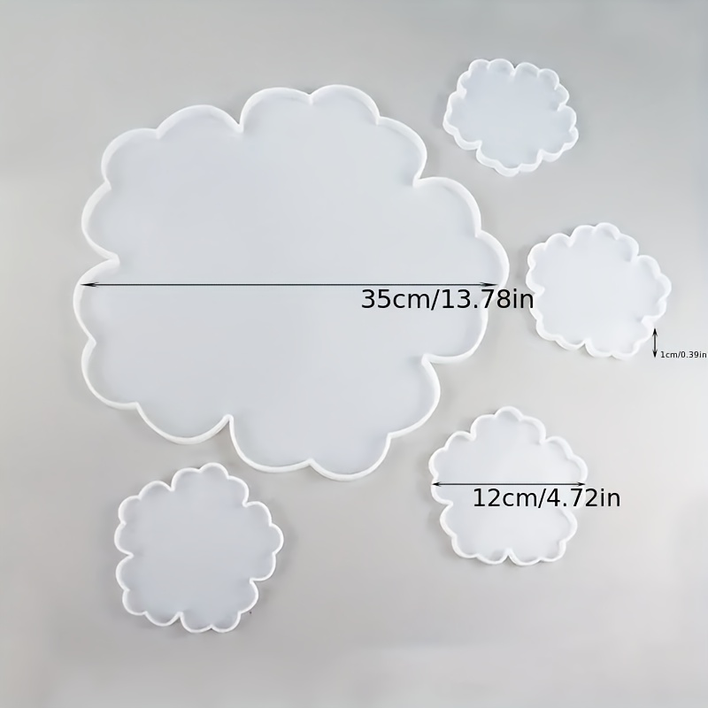 5pcs Mirror Large Flower Small - Flower Preservation Resin incelemesi ve fiyatı