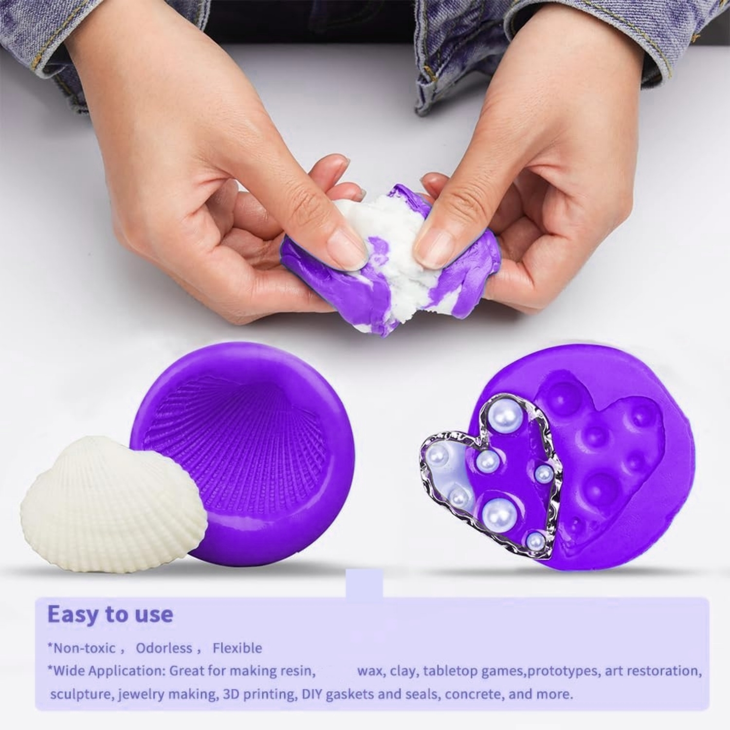 Silicone Putty - Flexible Sili - Resin Craft Kit incelemesi ve fiyatı