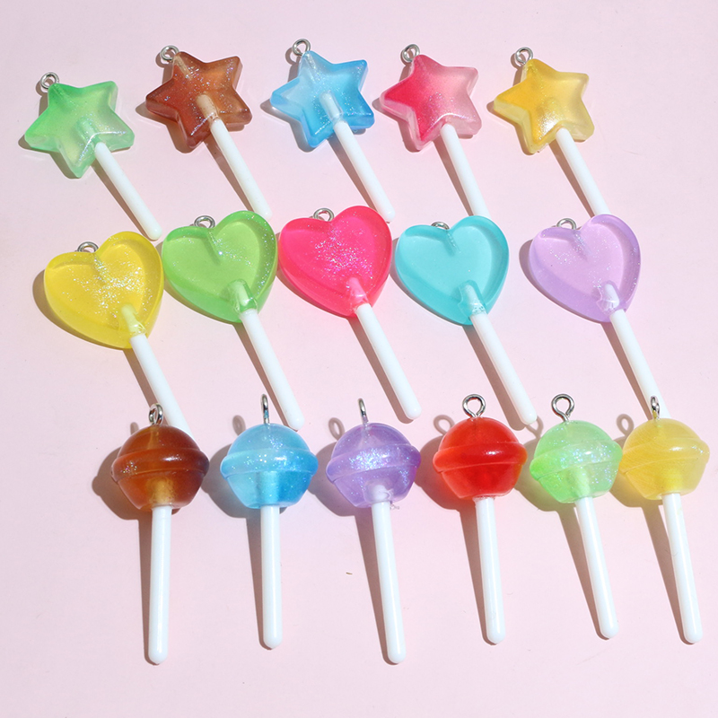 10pcs Mixed Colors Resin Cute  - Flower Preservation Resin incelemesi ve fiyatı