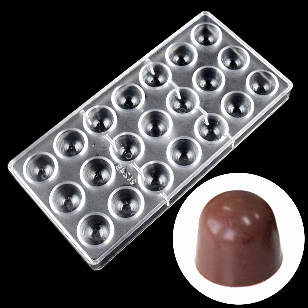 21 Cavity Dome Chocolate Mold  - Dome Mold Clear incelemesi ve fiyatı