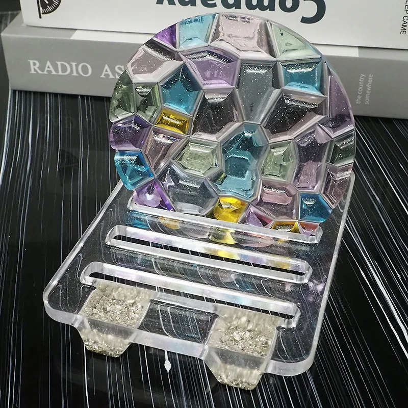 DIY Crystal Epoxy Mold Wave Di - Coaster Mold Round incelemesi ve fiyatı