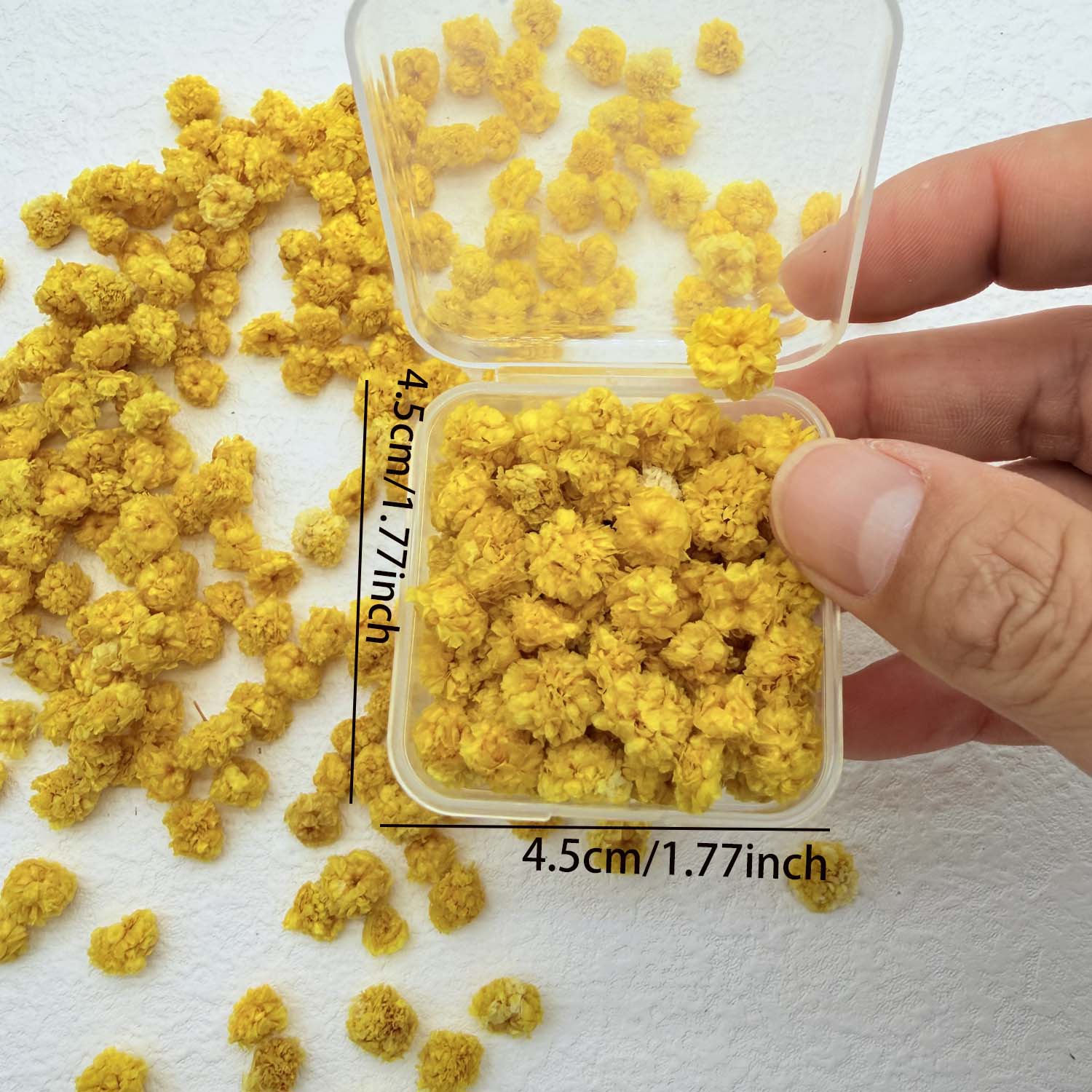 1 Box Colorful Flower Heads Ha - Resin Craft Ideas incelemesi ve fiyatı