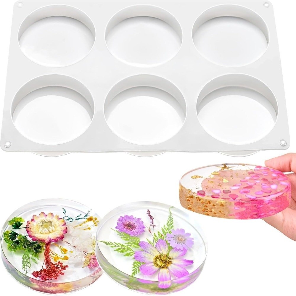 Creative Coasters Silicone Mol - Coaster Mold Round incelemesi ve fiyatı