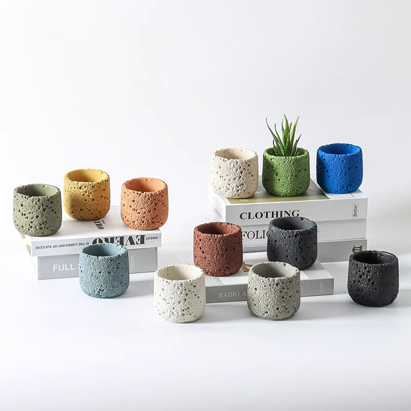 Creative Round Concrete Flower - Coaster Mold Round incelemesi ve fiyatı