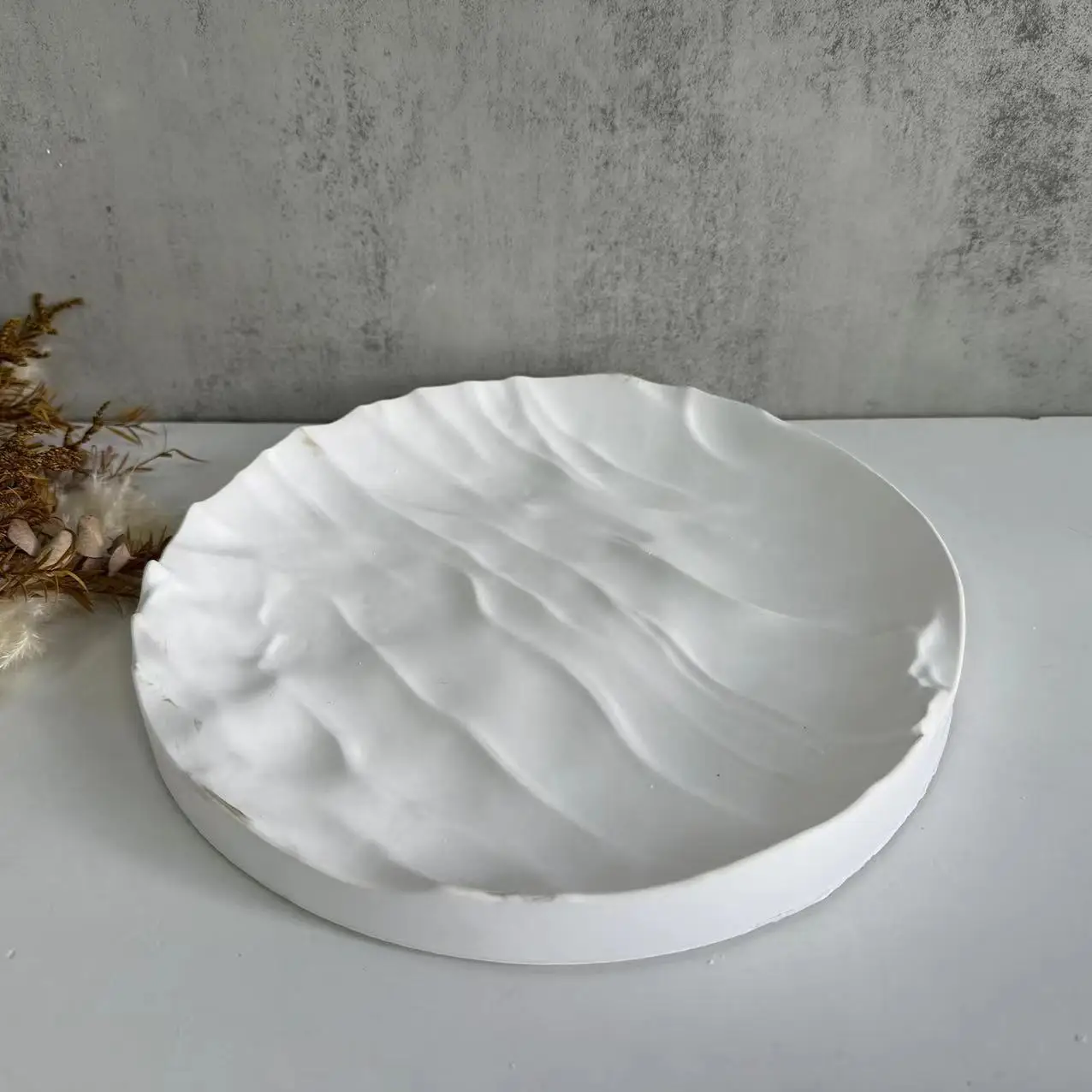 Irregular Ocean Waves Large Ro - Coaster Mold Round incelemesi ve fiyatı