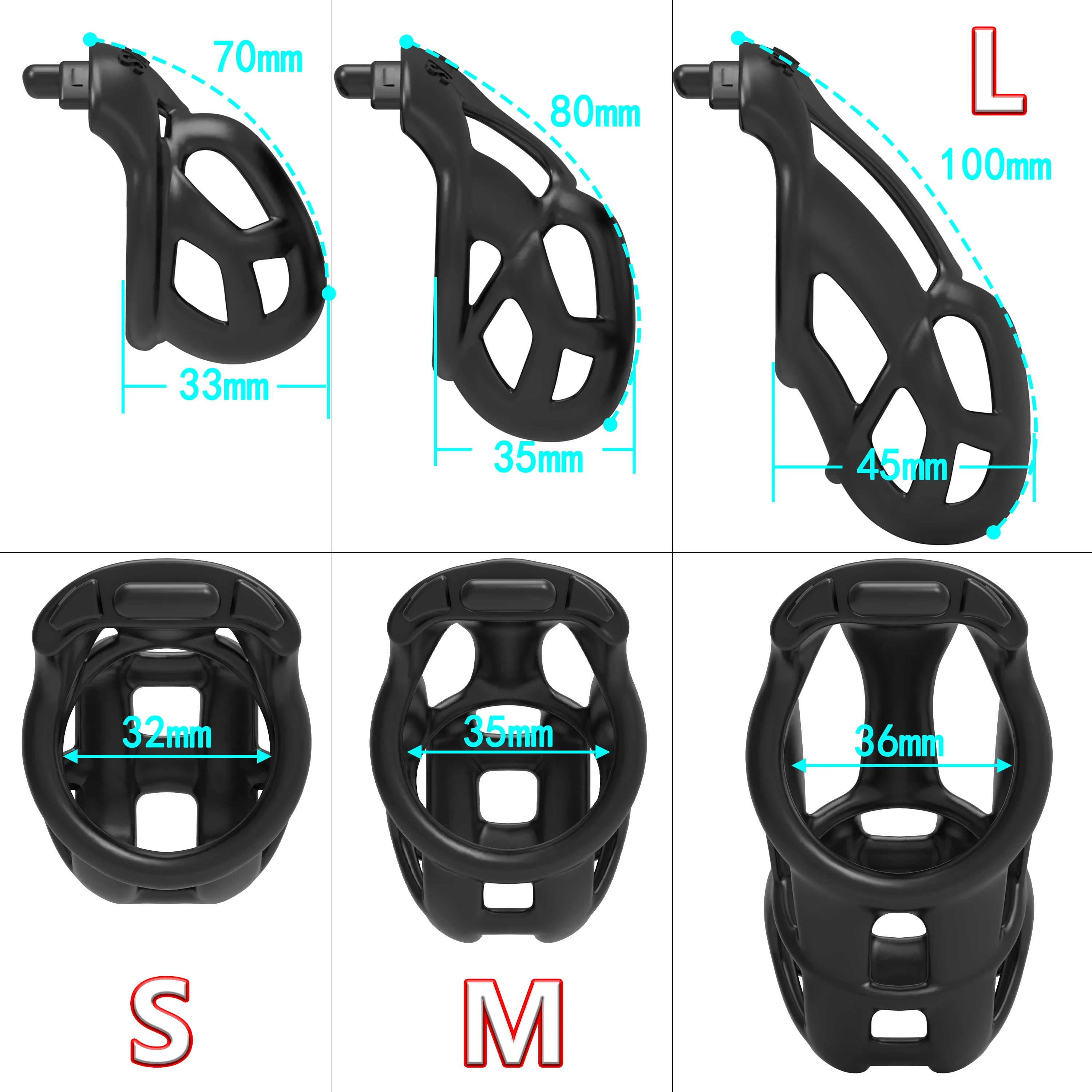 New 2.0 Arc Ring Chastity Cage - Crafting Resin incelemesi ve fiyatı