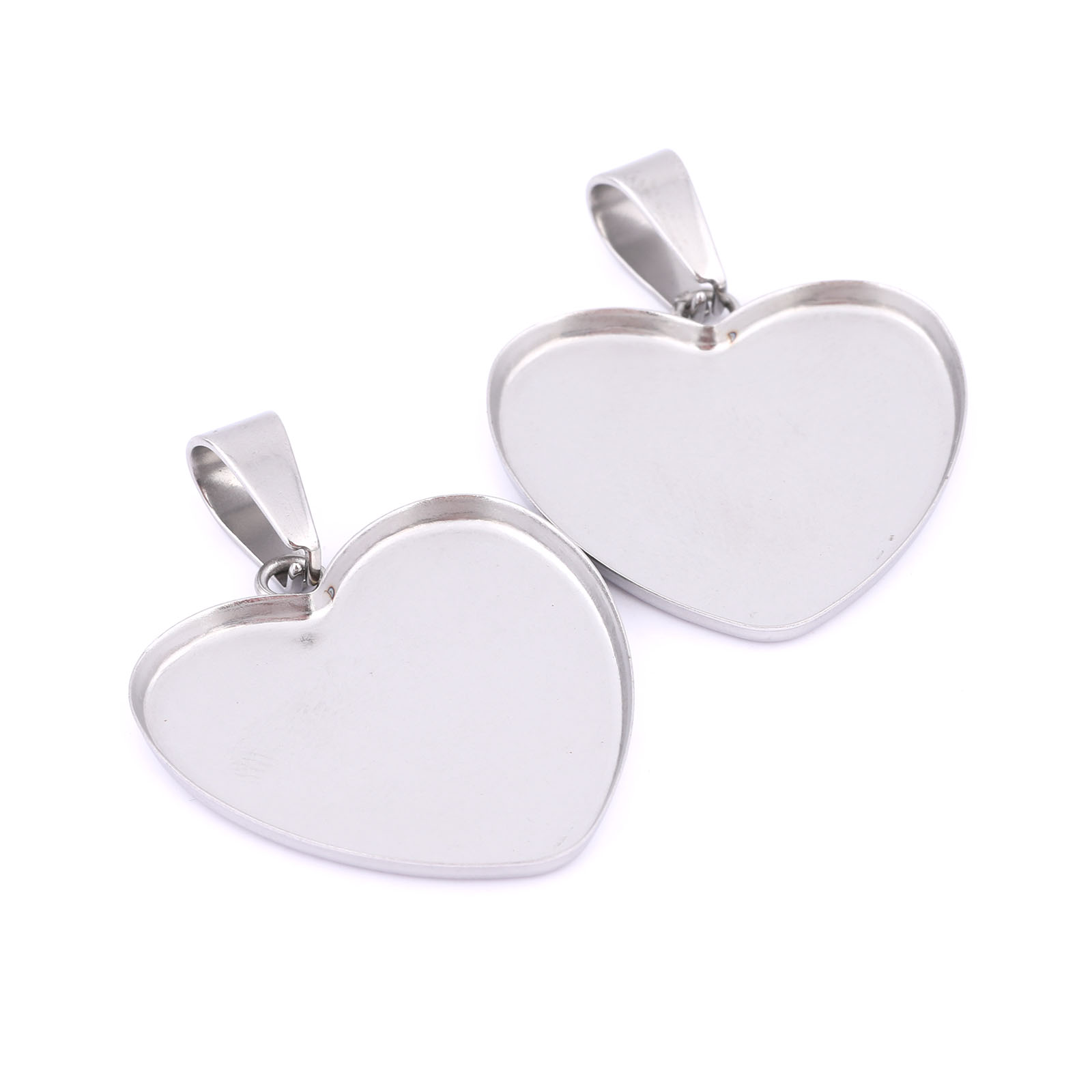 10pcs Stainless Steel Gold Pla - Bezels Set Pendant incelemesi ve fiyatı