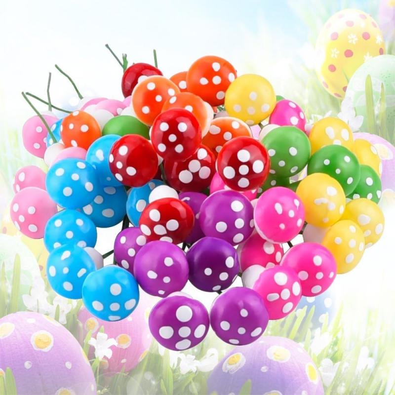 10-80PCS Mini Color Mushroom D - Terrarium Moss Art incelemesi ve fiyatı