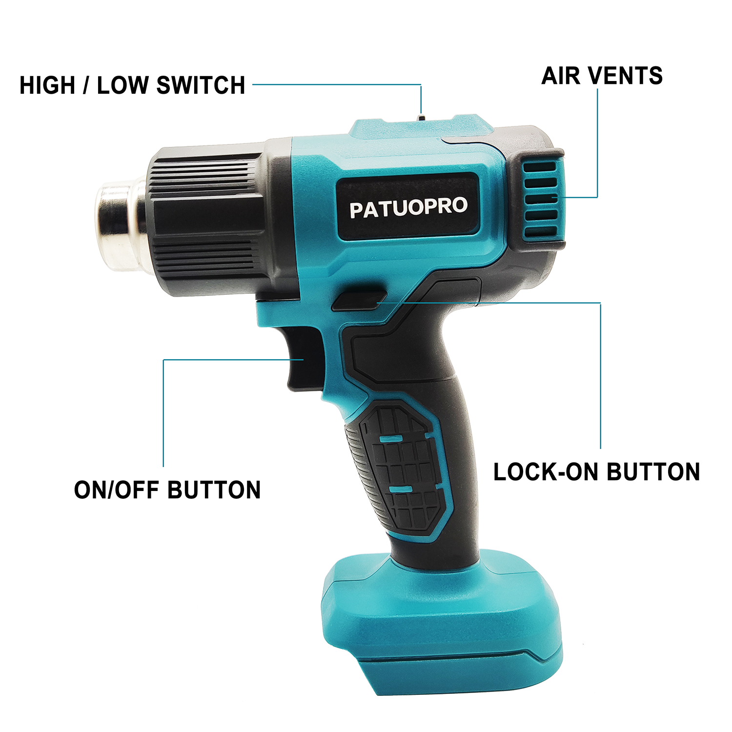 Heat Gun Cordless Hot Air Gun  - Heat Gun Small incelemesi ve fiyatı
