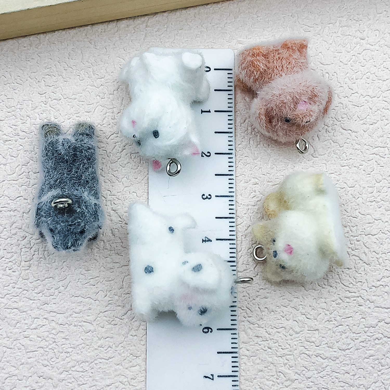 5pcs&1pc Flocked Resin Animal  - Resin Craft Material incelemesi ve fiyatı