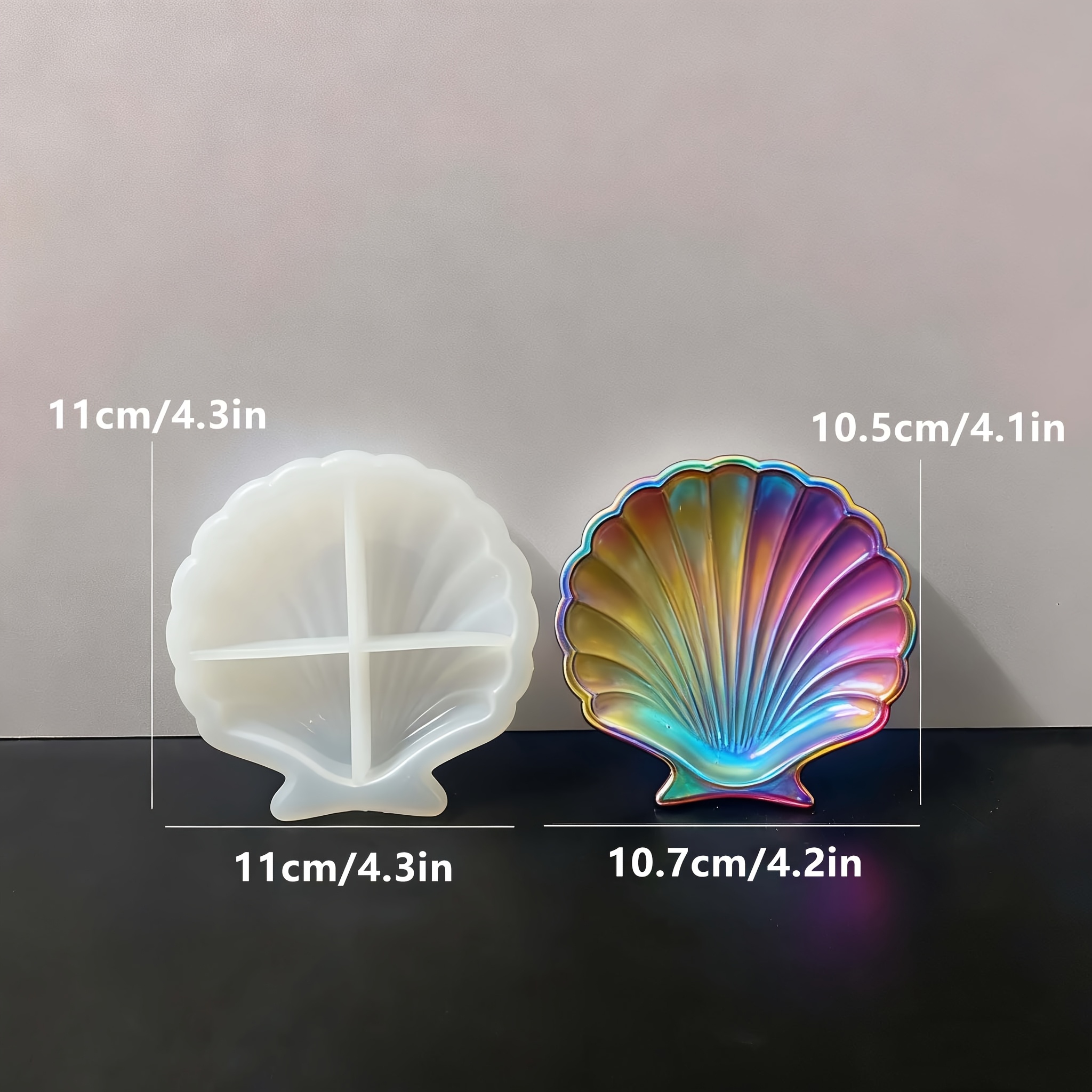 1 piece of silicone shell resi - Resin Craft Ideas incelemesi ve fiyatı