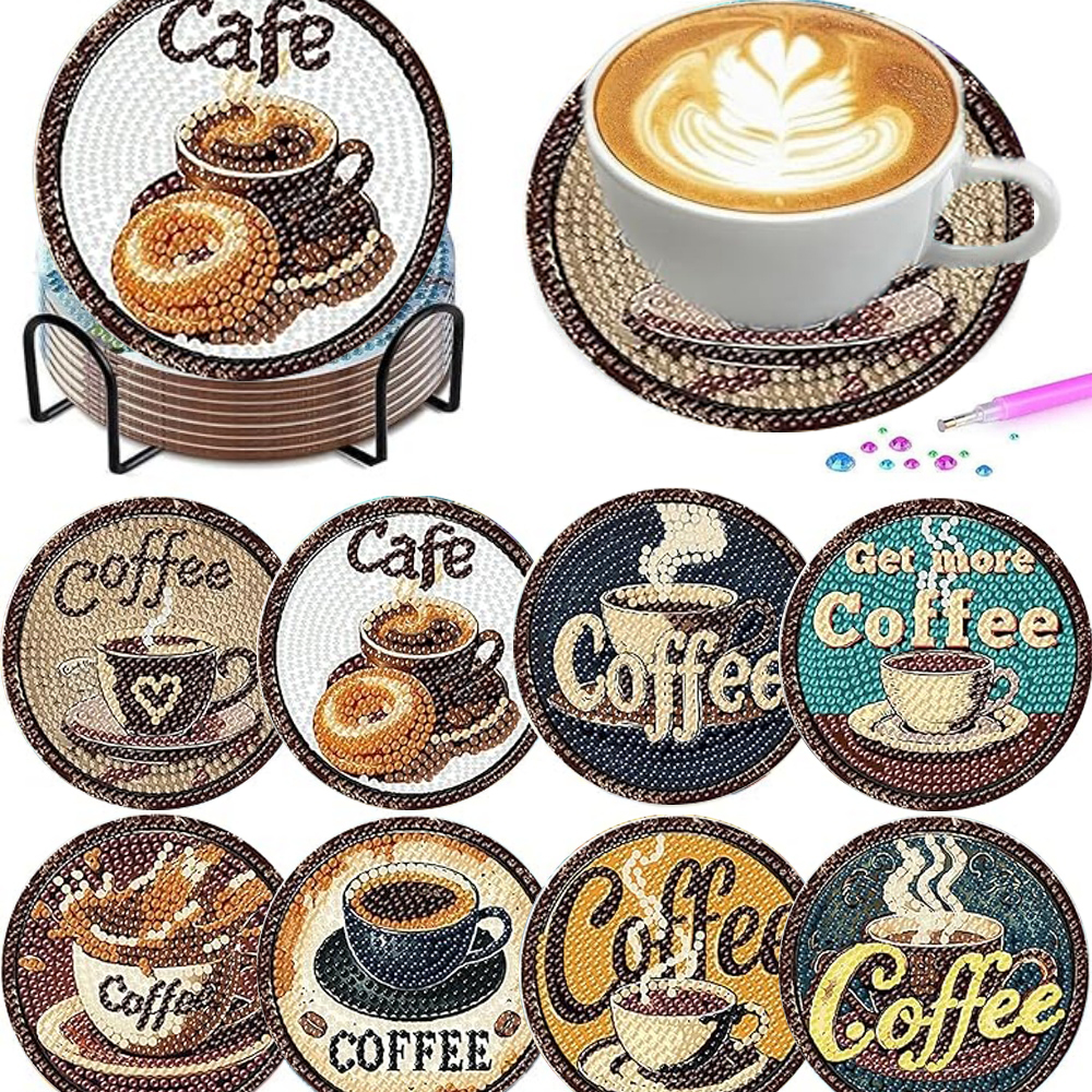 8 pieces/set of diamond painte - Resin Craft Kit incelemesi ve fiyatı