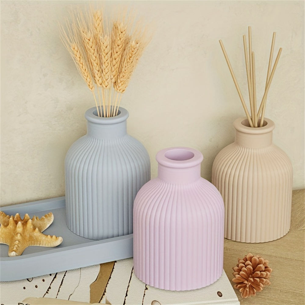 1/2pcs Vase Tray Silicone Mold - Coaster Mold Round incelemesi ve fiyatı