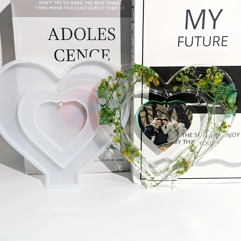 Heart Resin Molds, 2 Pieces Lo - Resin Craft Ideas incelemesi ve fiyatı