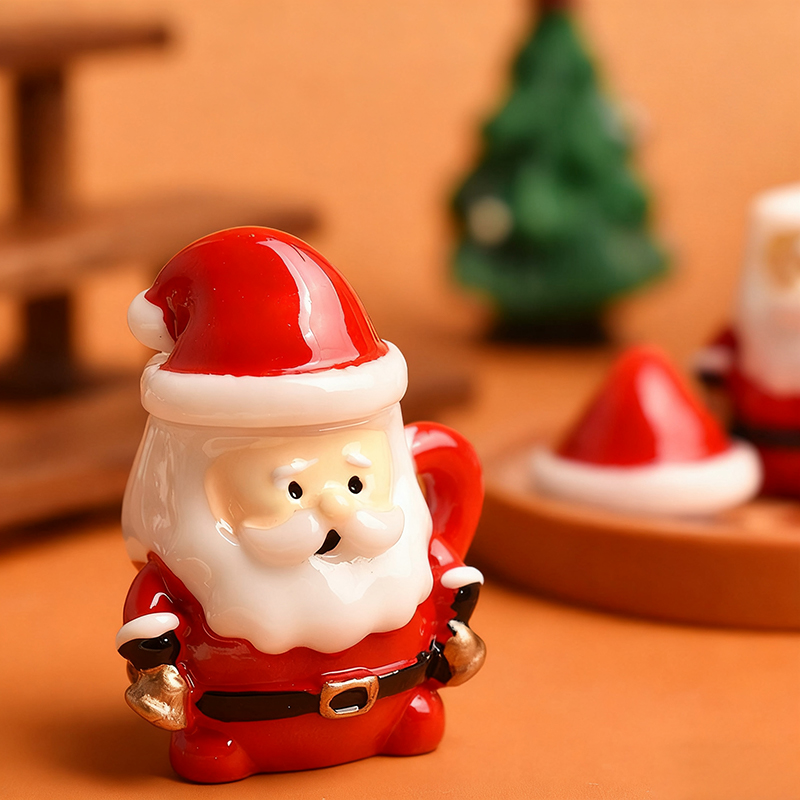 Mini Santa Teacup Ornament - R - Resin Craft Material incelemesi ve fiyatı