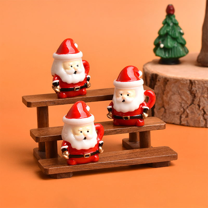 Mini Santa Teacup Ornament - R - Resin Craft Material incelemesi ve fiyatı