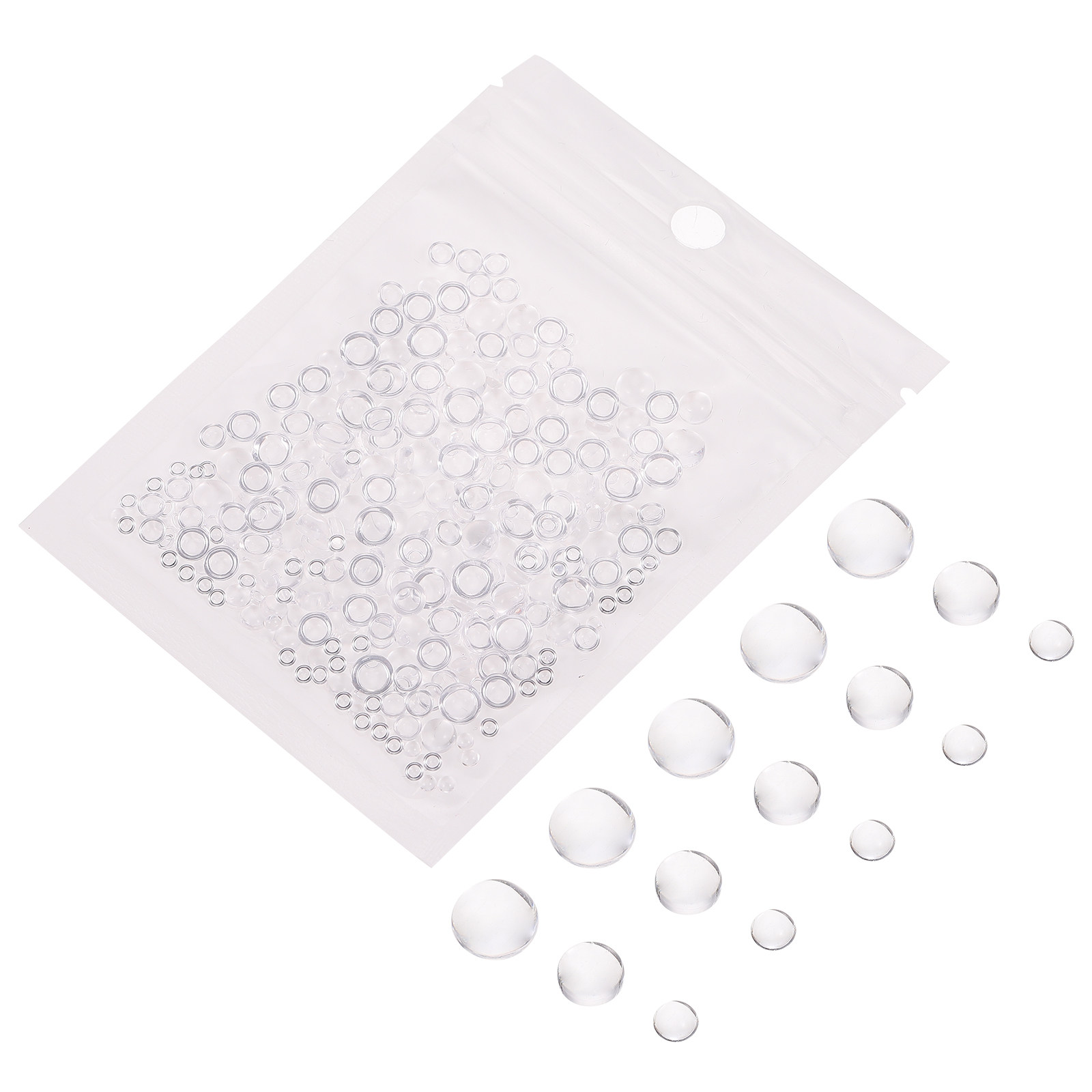 350Pcs Flat Round Resin Patche - Resin Craft Material incelemesi ve fiyatı