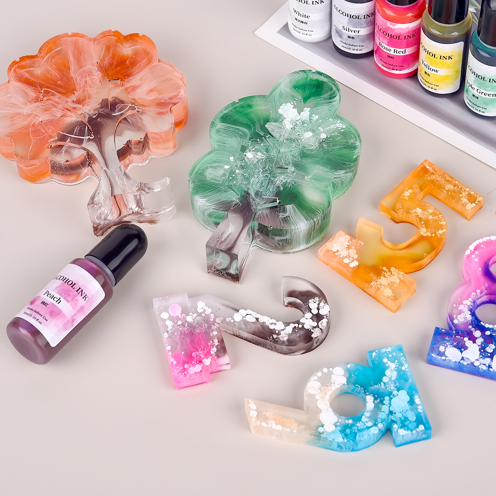10ml Colorant Dye For DIY Epox - Resin Dye Alcohol incelemesi ve fiyatı