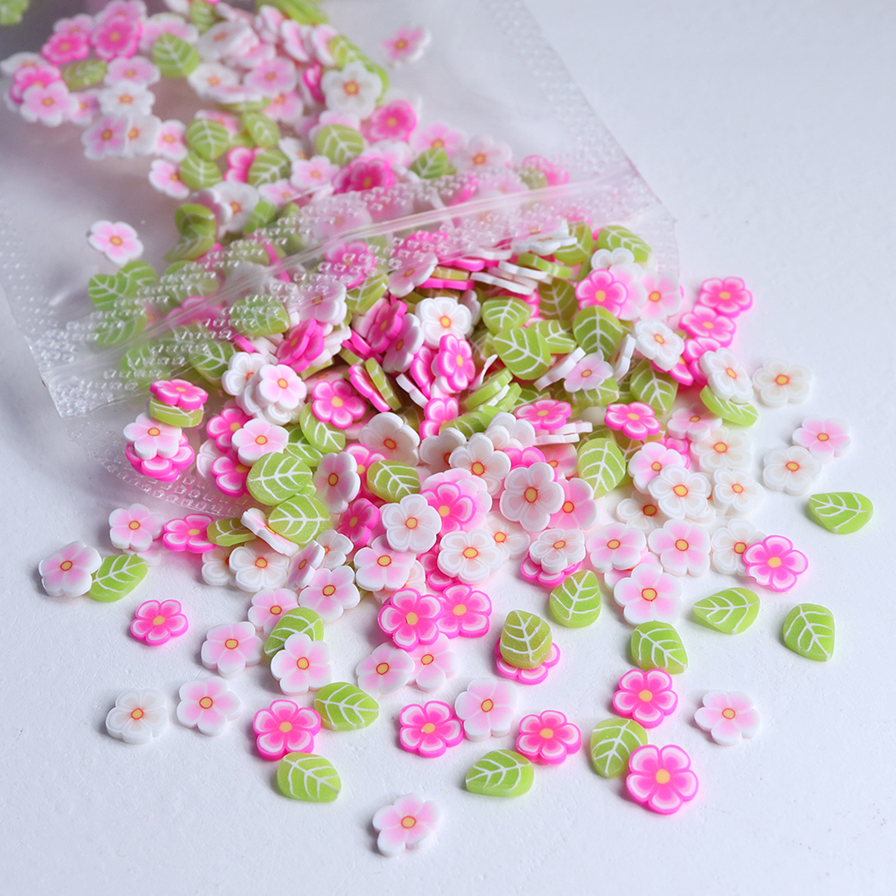 10g Pink Flowers Polymer Clay  - Flower Preservation Resin incelemesi ve fiyatı