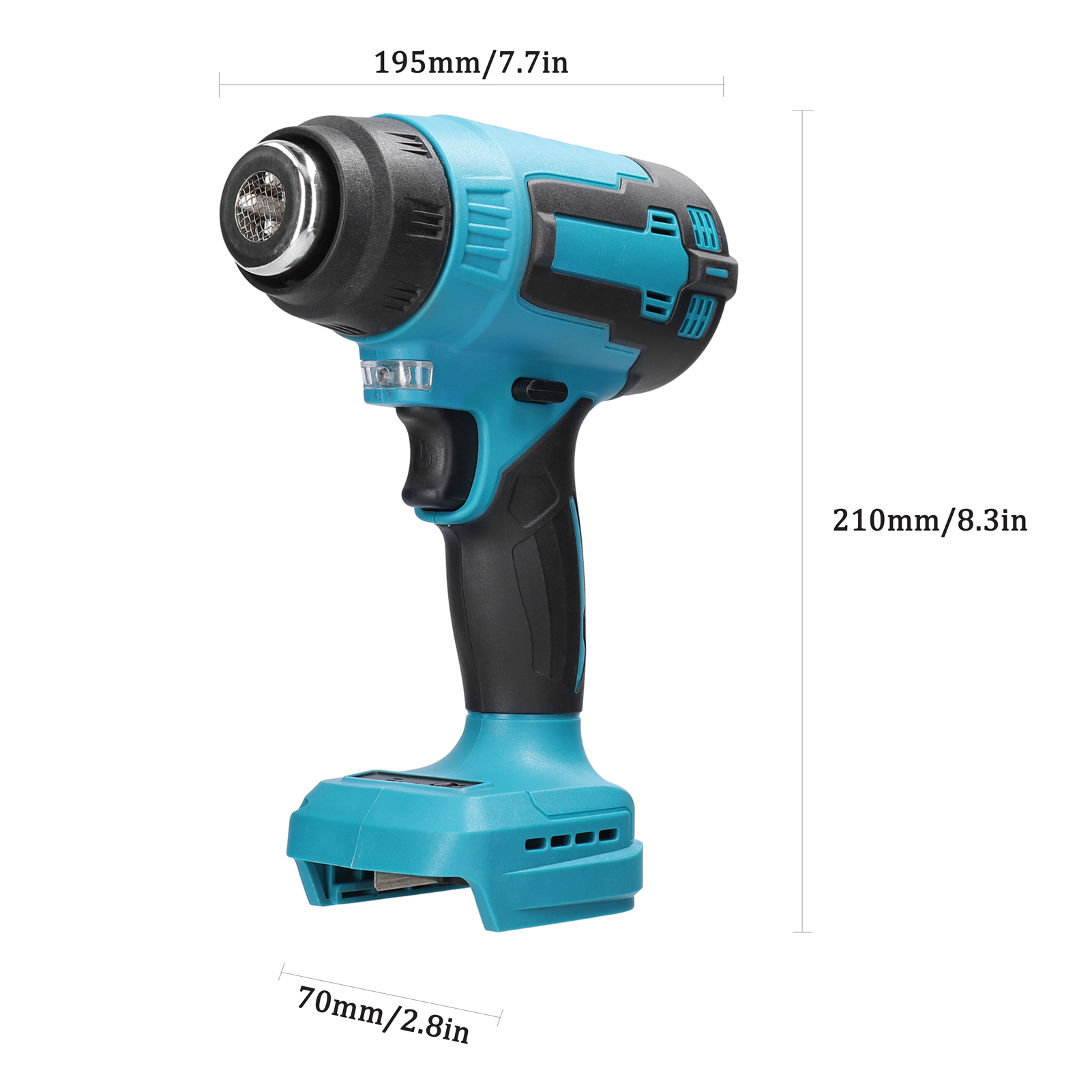 300W Cordless Hot Air Machine  - Heat Gun Small incelemesi ve fiyatı