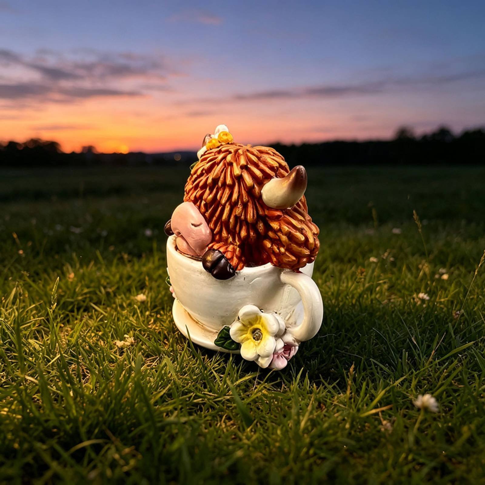 Highland Cow Garden Light Resi - Crafting Resin incelemesi ve fiyatı
