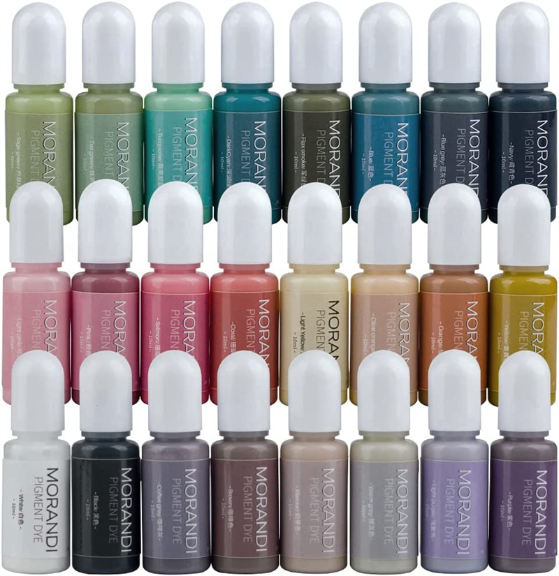 24Colors Morandi Opaque Color  - Resin Dye Alcohol incelemesi ve fiyatı