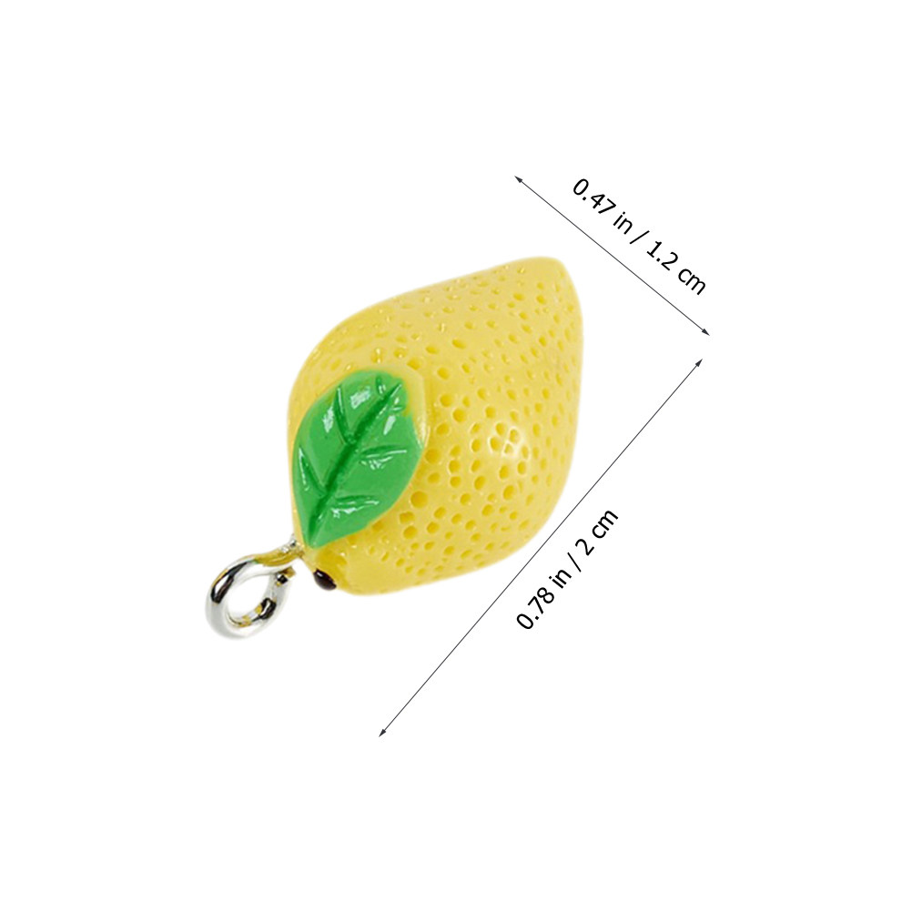 10Pcs Mini Lemon Charms Resin  - Crafting Resin incelemesi ve fiyatı