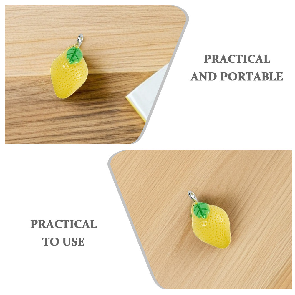 10Pcs Mini Lemon Charms Resin  - Crafting Resin incelemesi ve fiyatı
