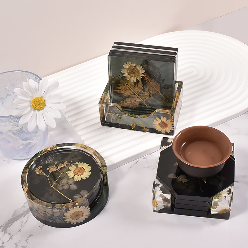 Silicone Coaster Storage Box M - Coaster Mold Round incelemesi ve fiyatı