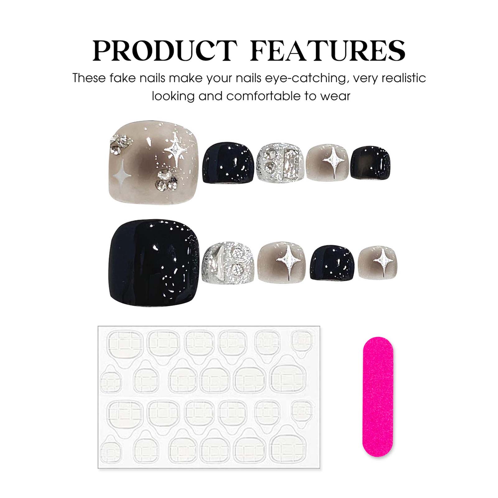 10pcs Glossy Square Fake Toena - Resin Craft Material incelemesi ve fiyatı
