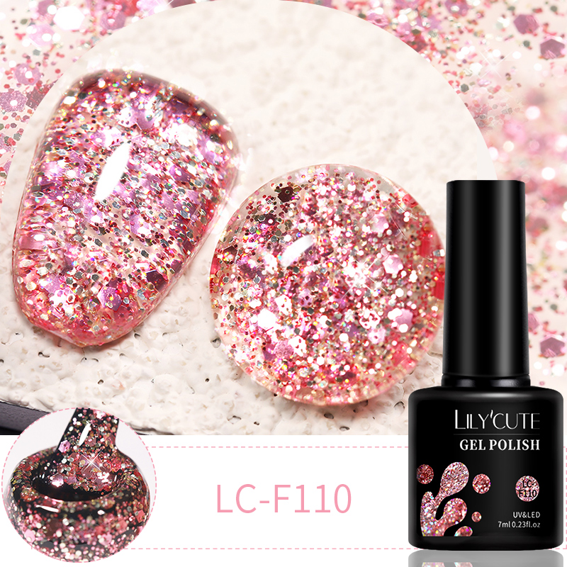 LILYCUTE 7ml 6Pcs/Set Glitter  - Resin Glitter Pack incelemesi ve fiyatı