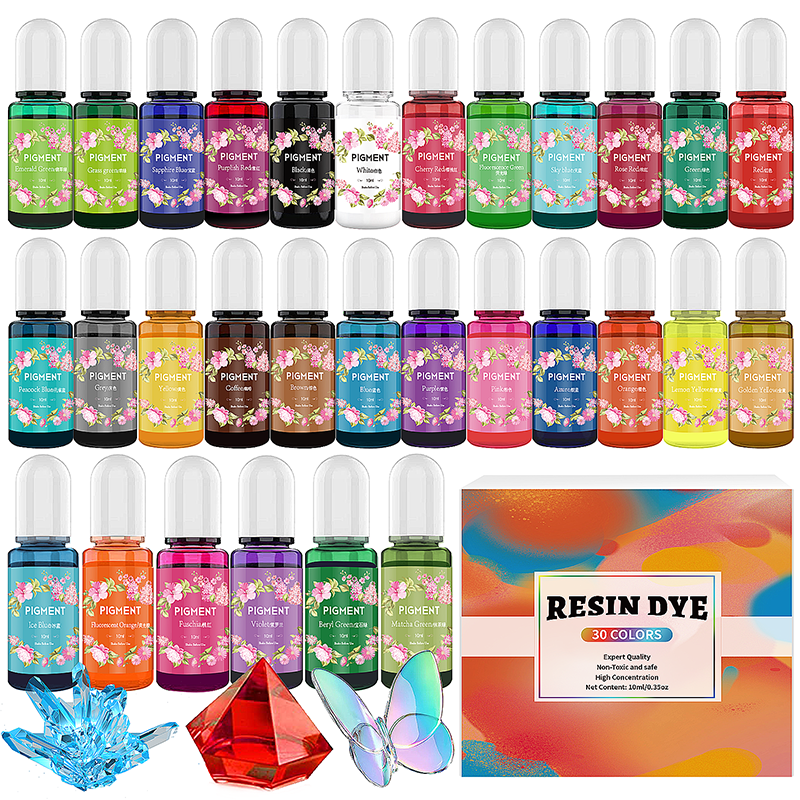 A Set Ink Alcohol Resin Pigmen - Resin Dye Alcohol incelemesi ve fiyatı